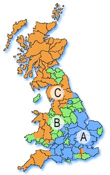UK Water Regions