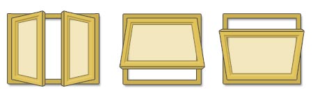 Hinged Windows